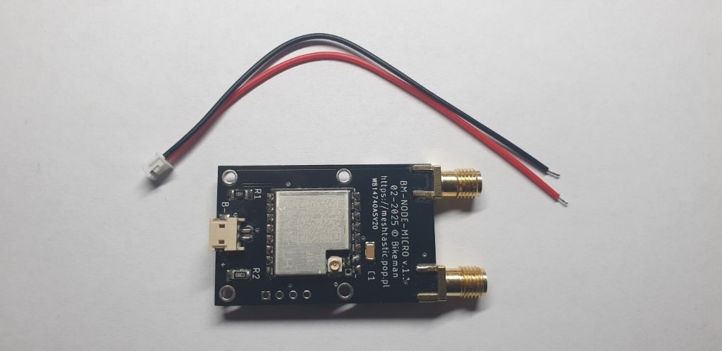 Wersja płytki v.1.1 (radio)